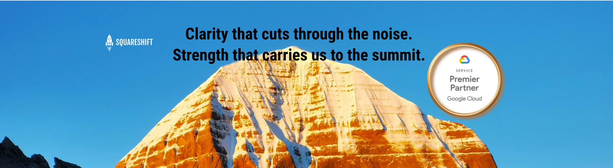 LinkedIn Banner - Mountain Peak