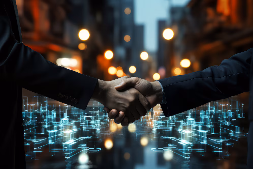 Title Slide with Background